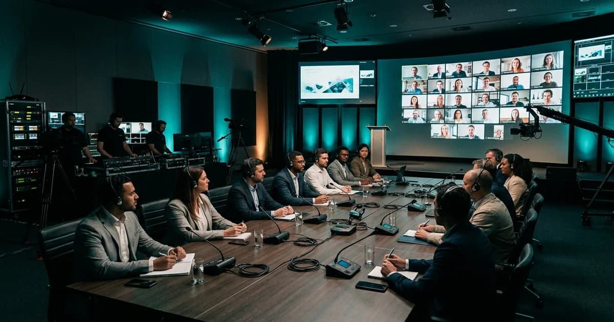 Tlumočení hybridních akcí: Kompletní technický průvodce