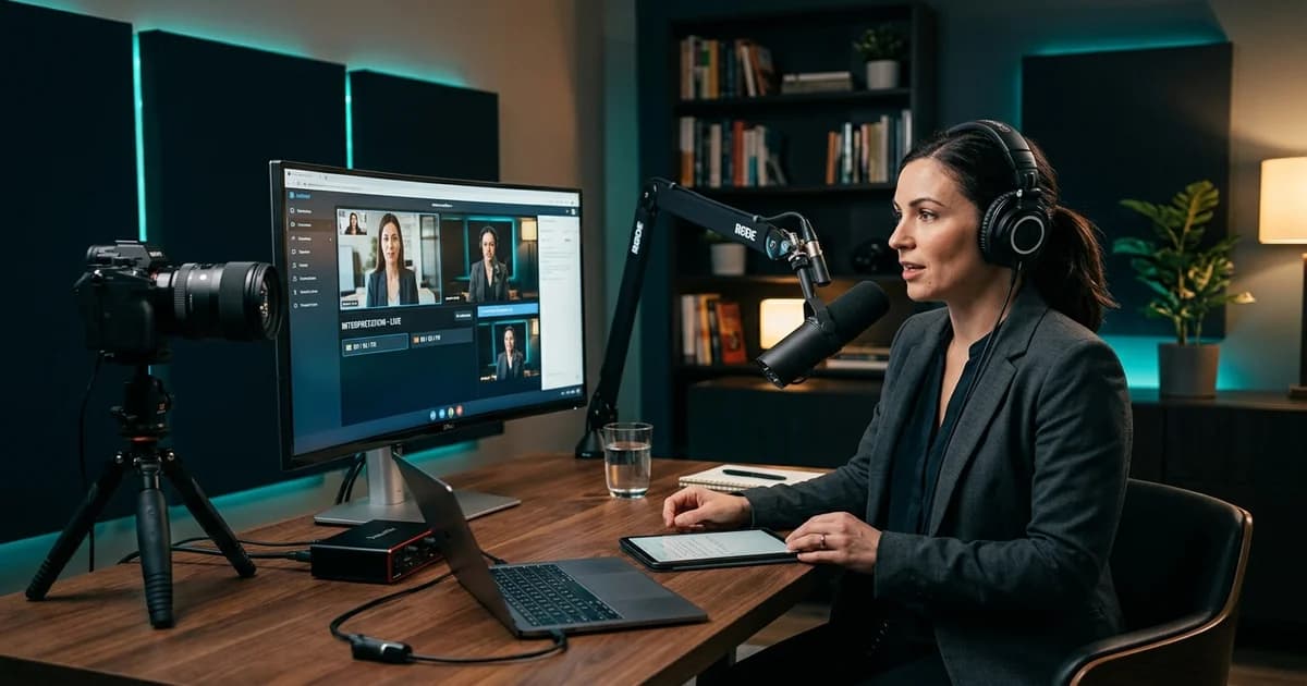 Interprétation Simultanée pour Webinaires : Tout ce que vous devez savoir