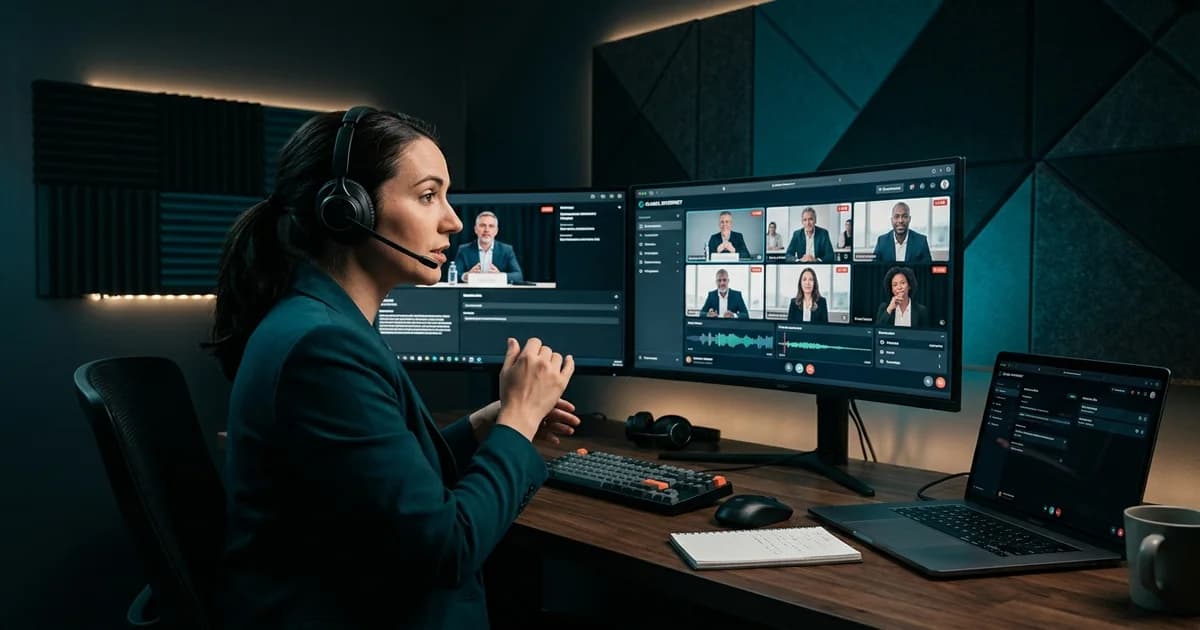 Qu'est-ce que l'interprétation simultanée à distance (RSI) ? Le guide 2026